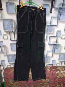 Black Denim Pant