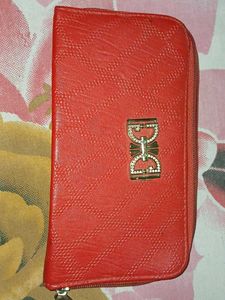 Red Clutch Bag