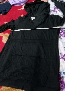 Full Sleeve Stylish Hoodie Top