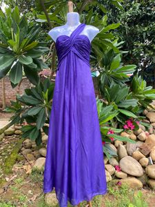 Elegant Purple Maxi Dress