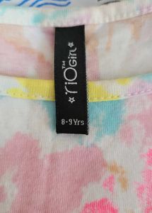 Cute Denim Dress with Tee