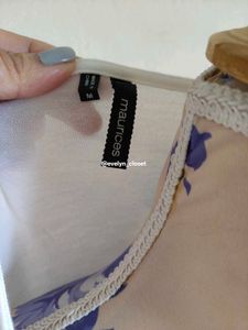 Pearl Collar Sleeveless Top