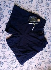 Striped Shirt &amp; Shorts Set