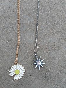 Daisy &amp; Star Necklaces
