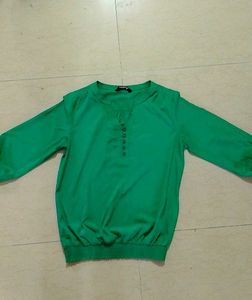 Myntra (Harpa Green Top/ blouse)