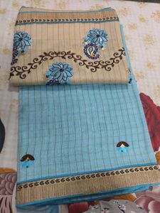 Cotton Silk Party Wear Saree