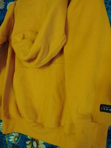 Zara Yellow Hoodie