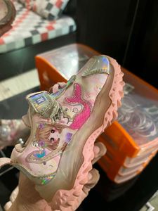 Toddler Pink Sneakers - Size 23