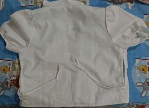 White Puff Sleeve Top