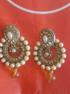 Elegant Pearl Drop Earrings