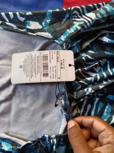 Trendy Zebra Print Halter Maxi Dress