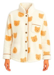 Cute Bear Print upper piece