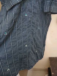 Embroided Straight Kurti