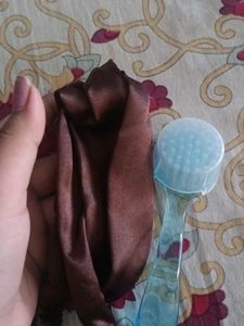 Brown Headband with Brush + Freebie
