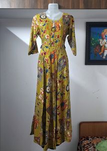 Kalamkari Long Kurta
