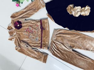 Velvet 3 Piece Dress