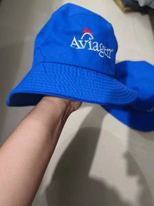 Blue Bucket Hat new unused