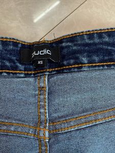 Denim Mini Skirt
