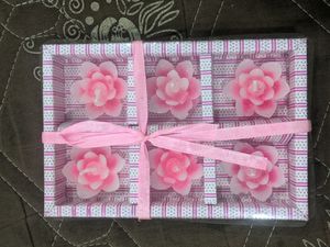 Price Drop Pink Floting Candles Beautiful Flower