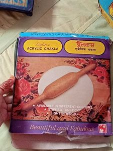 Kicthen Chakla Acrylic Chapati Roti Belan cooking