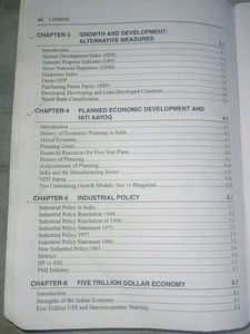 eIndian Economy for civil services examinations.
