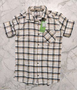Seven-11 Men's Plaid Short Sleeve Shirt