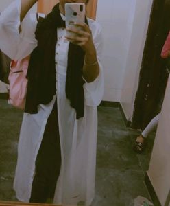 White Slit Kurti....