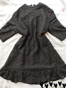 Black Arla lace Dress