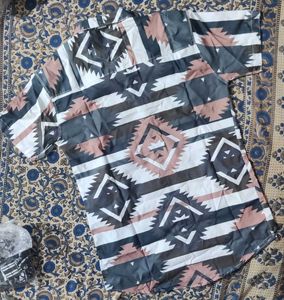 Patterned Casual Shirt