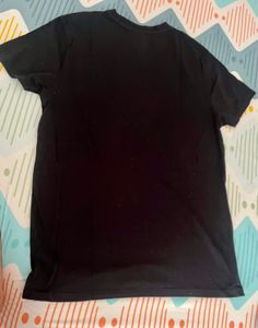 Printed Black T-shirt