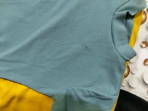 A Beautiful Dark Sky Blue Colour Tshirt Dress