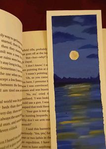 Handmade Bookmarks - Art Designs( Set of 5)