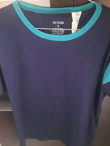 No Fuss Colorblock Tee - Size S