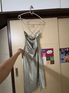 H&amp;M Satin Slip Dress