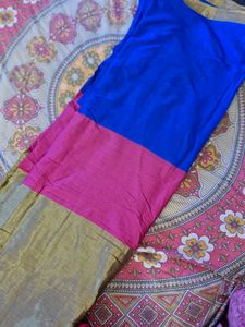 Holi Special Multicolour Saree
