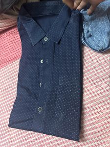 Festive Wear Stiched Shirt Unused 6 Polka Dot