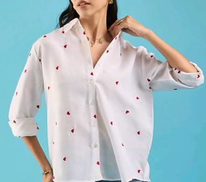 Hand Embroidered Shirt ❤️