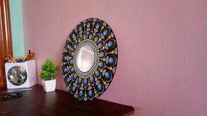 Mirror Dot Mandala Art Painting