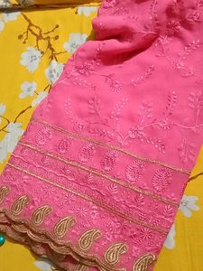 Saree Totally New With Blouse Bt Not Used One Time