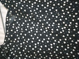 Polka Dot Peplum Top