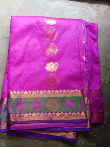 Elegant Pink Saree