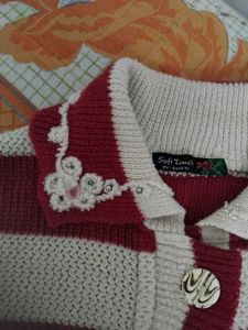 Striped Knit Cardigan