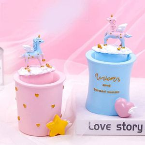 Unicorn Pink Ceramic Pen Holder / Stand