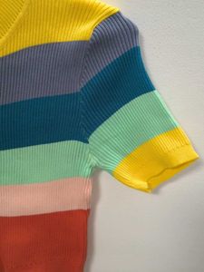 Striped Knit Top