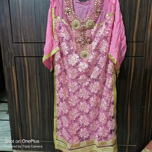 Unstitched Party Wear Kurta Peice