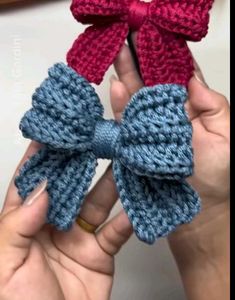 crochet bow (Any 1 Choose)