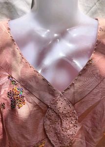 8149. Embellished Pink Dress