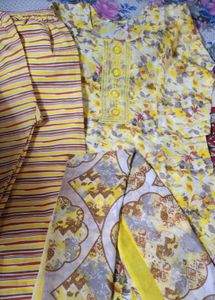 Floral Print Kurta Set