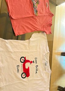 Coral Graphic T-Shirt