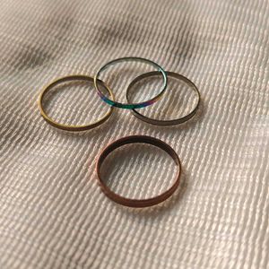 Colorful Ring Set stackable